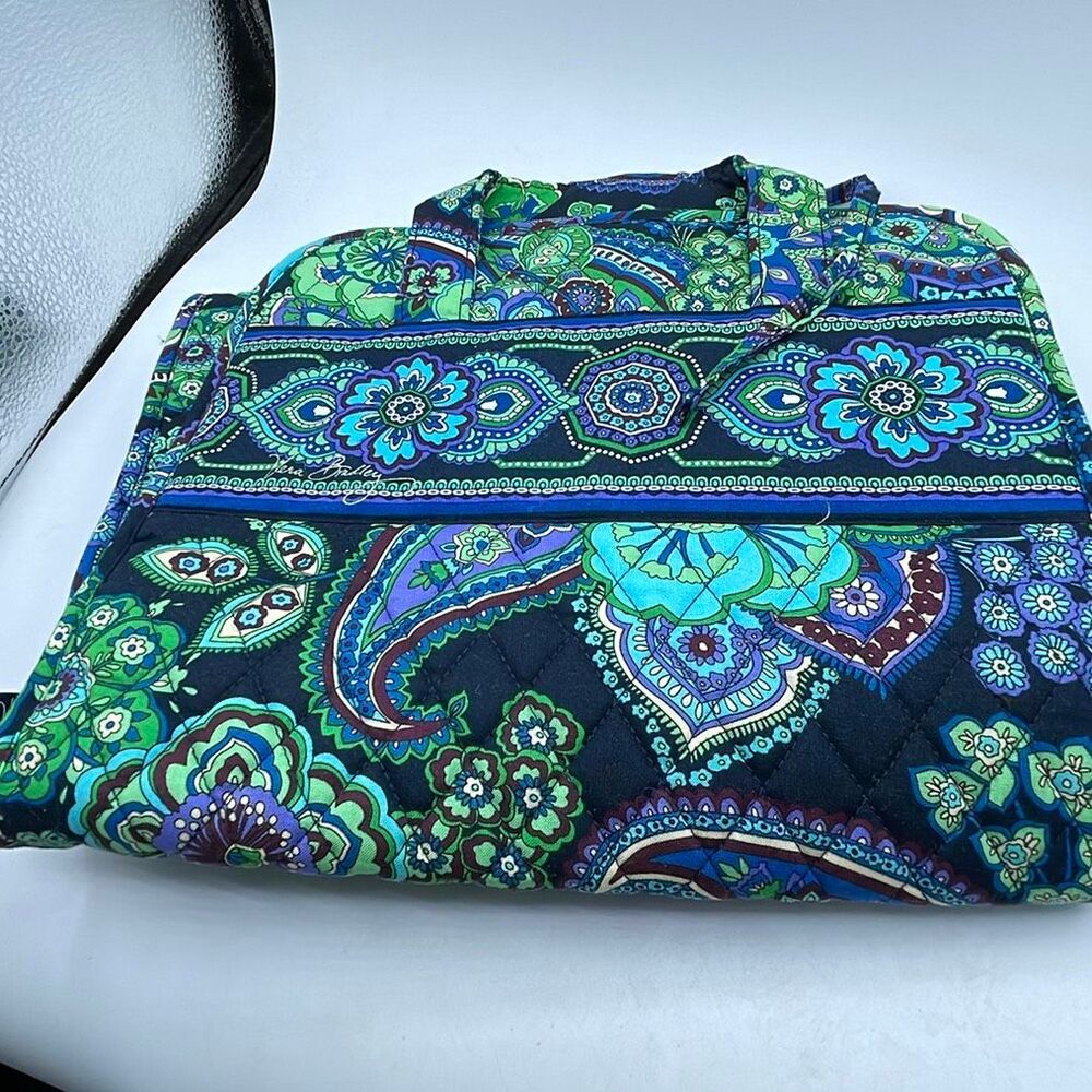 Vera Bradley Blue Rhapsody Fold-Up Travel Organizer Bag.